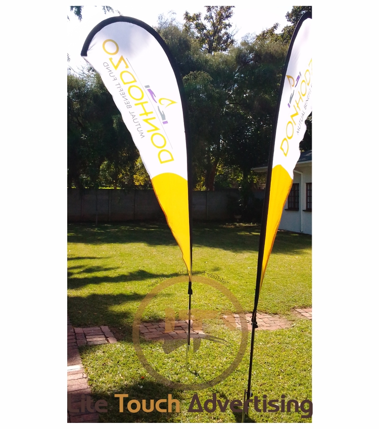 Teardrop Banners in Harare